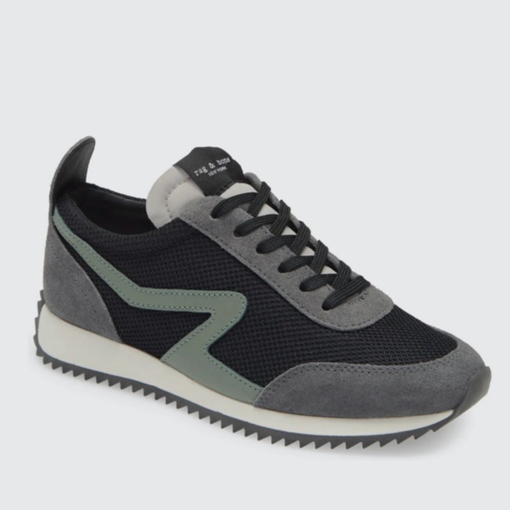 BRAND NEW RAG & BONE COLOR BLOCK SUEDE/MESH SNEAKERS SIZE 41